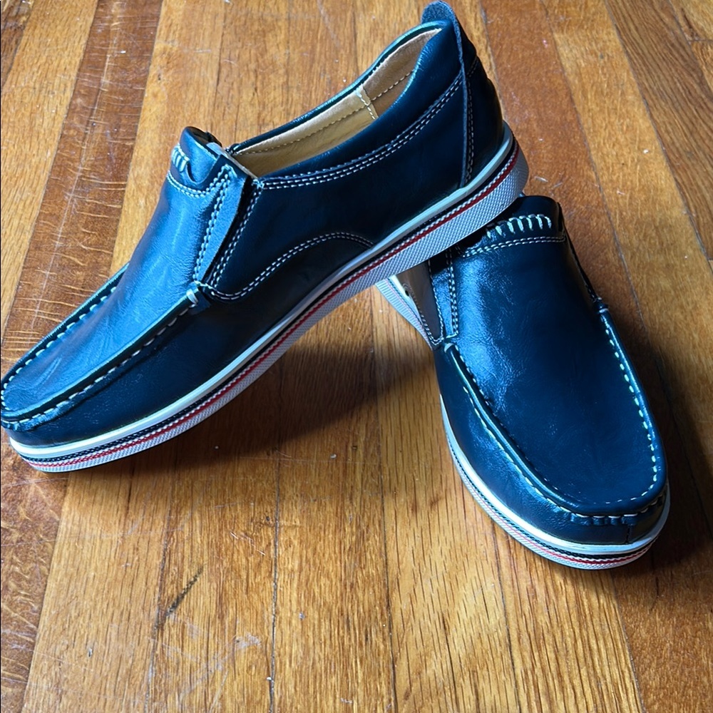 Men's Blue Loafers